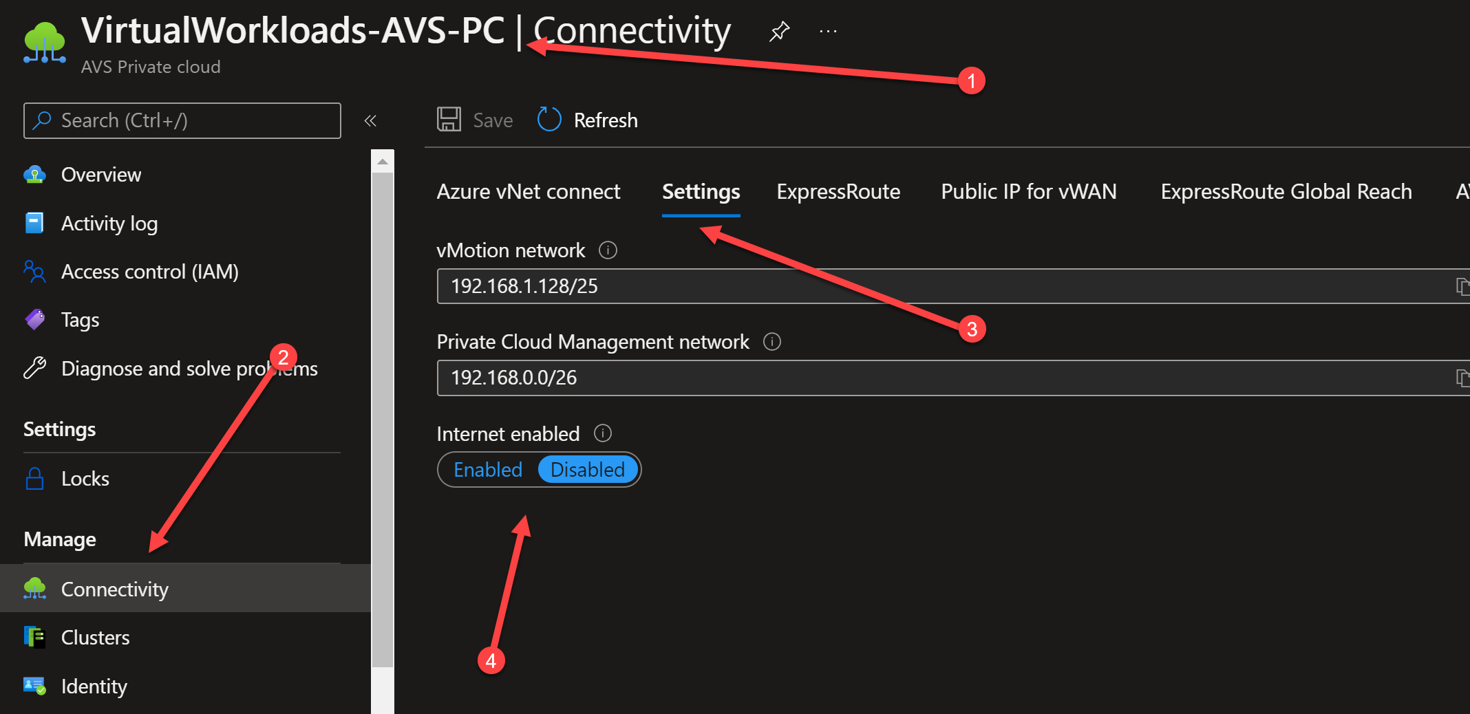 Enable or Disable AVS Internet